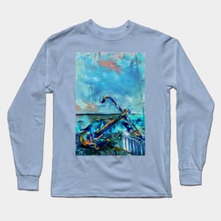 Anchor Seascape Long Sleeve T-Shirt